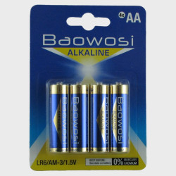 Батарейка  LR6/AA алкалиновые  (упак. 4 шт., цена за 1 шт.) на блистере ?? Батарейка  LR6/AA алкалиновые  (упак. 4 шт., цена за 1 шт.) на блистере