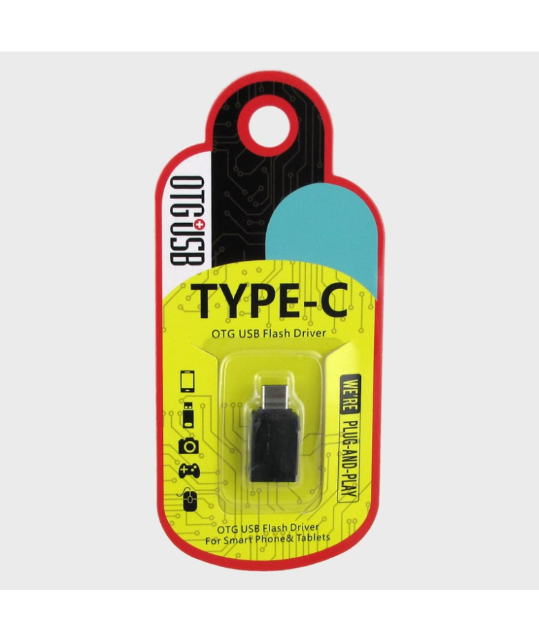 Переходник USB-TYPE-C OTG T-15