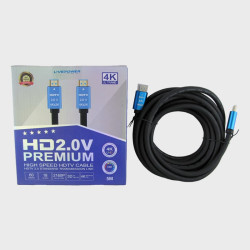Кабель HDMI-HDMI 5м 4K 2.0 4K03 (A2587) силиконовый высокоскоростной в коробке Кабель HDMI-HDMI 5м 4K 2.0 4K03 (A2587) силиконовый высокоскоростной в коробке