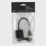 Переходник HDMI-VGA + AUX черный H-177