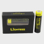 Аккумулятор 18650 3100mAh 11,5Wh  бытовые (45gr) черные Lightess (по 2 шт., цена за 1 шт.)