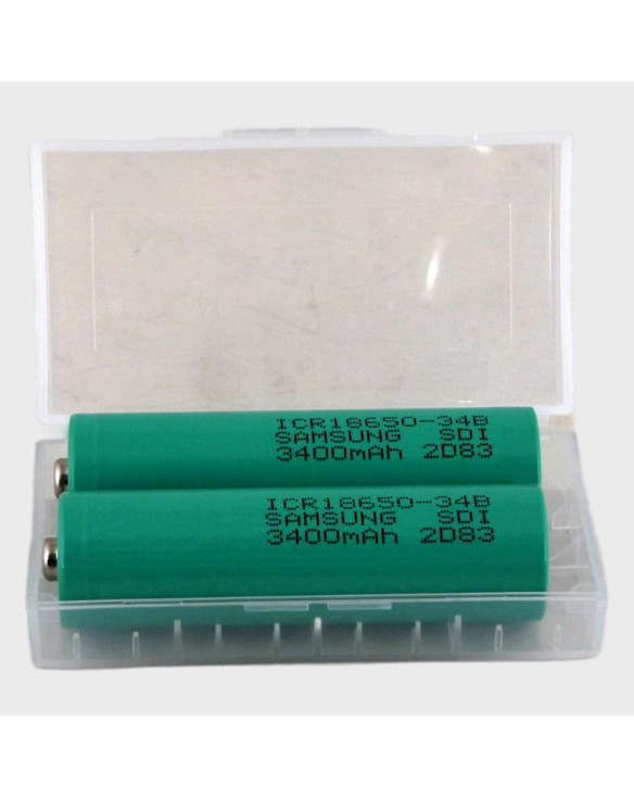 Аккумулятор 18650 3400mA SAMSUNG (по 2шт) бытовые зеленые