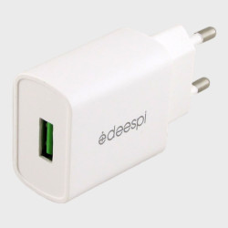 Сетевое зарядное устройство 5V 2,1A 1 USB MR-79 белый без упаковки Сетевое зарядное устройство 5V 2,1A 1 USB MR-79 белый без упаковки