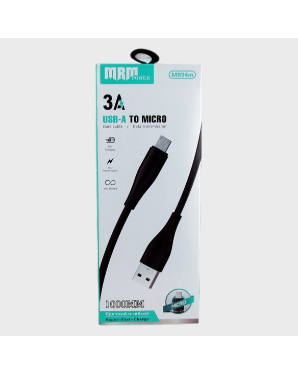 Кабель SAMSUNG 1м MR-94-V8 черный в коробке
