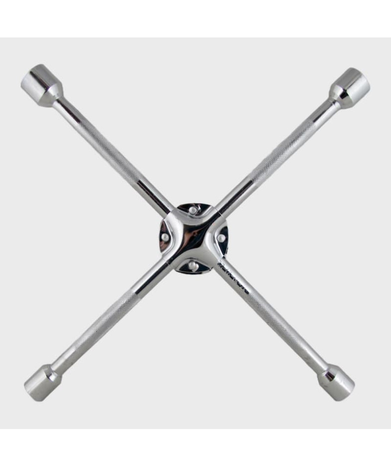 Ключ балонный крестовой усиленный 17*19*21*23мм 45X45см большой 