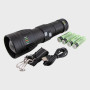 Фонарь светодиодный H-322-GT600 (1 мощ., 4 аккум.18650, шнур TYPE-C, вых,USB) с индикатором, zoom