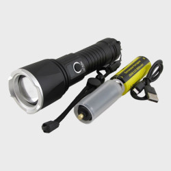 Фонарь светодиодный H-3048-P70 Фонарь светодиодный H-3048-P70 (1 мощ., акк.26650, шнур TYPE-C, вых. USB) с индикатором, zoom