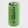 Аккумулятор 16340 3,7V 1500)mA зеленый