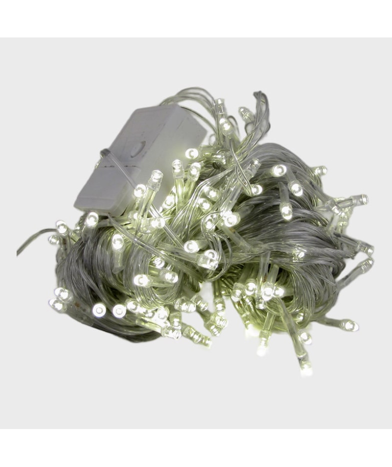 Гирлянда 300 светод. (6 мм) тепл. белые прозрачн. NEW