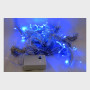 Гирлянда 600(640) светодиод. (шторки) голуб. 3*3м
