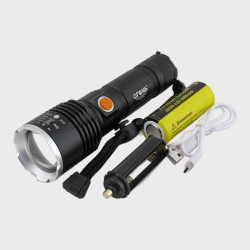 Фонарь светодиодный H-780-P50 (1 мощ., акк.+ шнур microUSB zoom