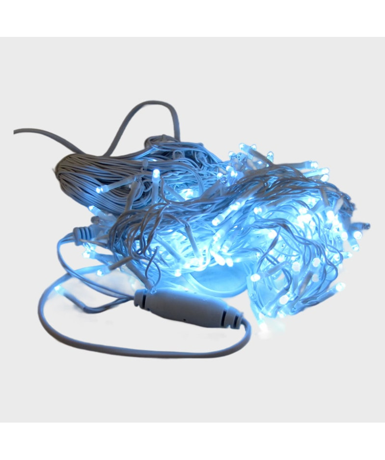 Гирлянда 320 светодиод. (шторки-бахрома) уличные белые 5м