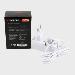 Блок питания (15V 1,5A) SP-16 белый, штекер 4,0*1,7 для станции Алиса, кабель 1,8м