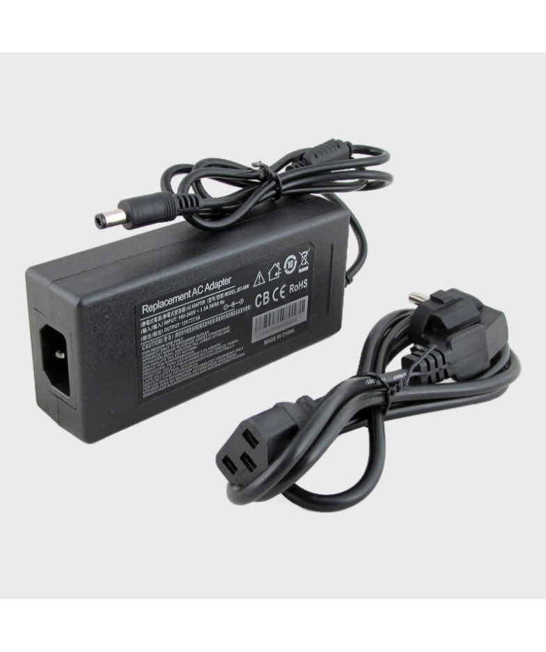 Блок питания (12V 5A) №12-500 толст. шт. (5,5*2,5)