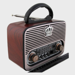 Радиоприёмник NS-8092BT (FM/AM/SW) USB, TF, аккум.18650/2R20, шнур microUSB, Bluetooth Радиоприёмник NS-8092BT (FM/AM/SW) USB, TF, аккум.18650/2R20, шнур microUSB, Bluetooth
