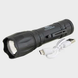 Фонарь светодиодный HYD-601W (1 ярк.+ 1 больш., встроен. аккум., шнур microUSB) zoom Фонарь светодиодный HYD-601W (1 ярк.+ 1 больш., встроен. аккум., шнур microUSB) zoom