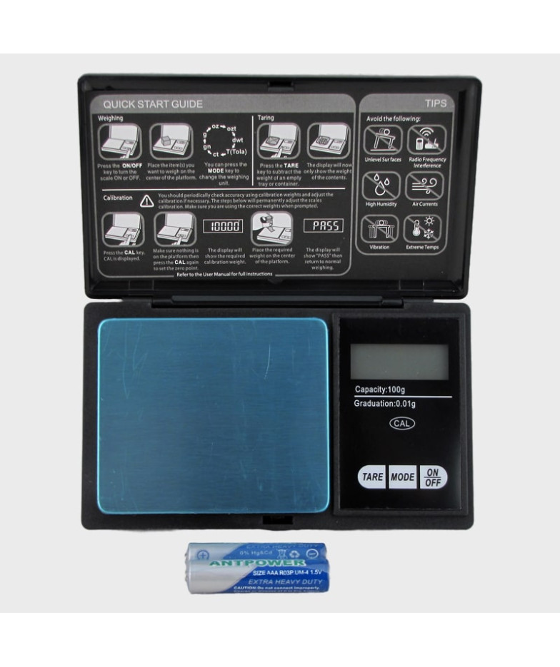 Весы ювелирные 500г / 0,1г MH016-500