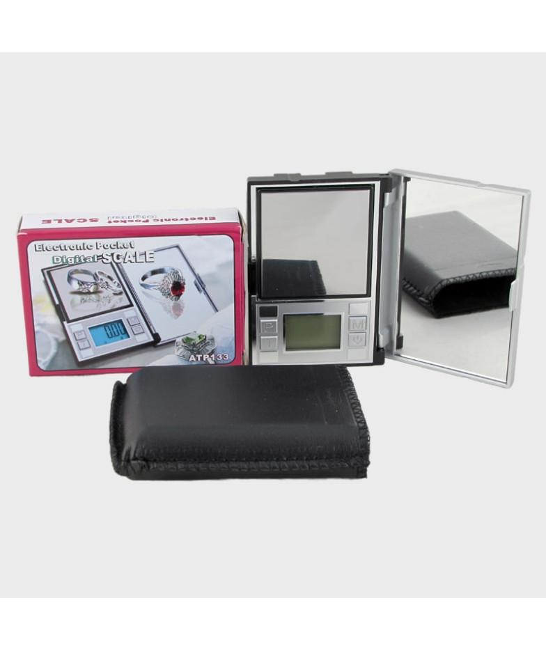 Весы ювелирные 300г / 0,01г ATP-133 с зеркальцем ROSAI