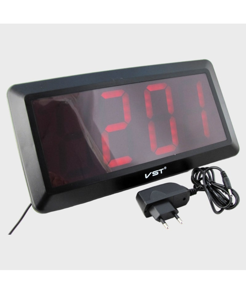 Часы-будильник электронные VST-780-1 (крас. циф.)