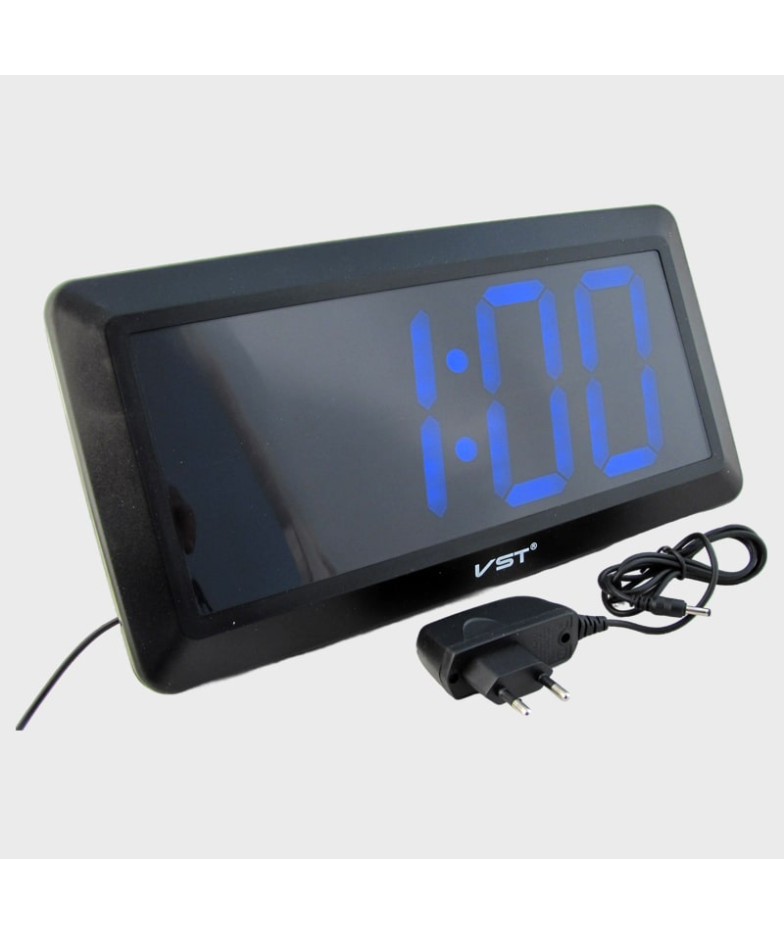 Часы-будильник электронные VST-780-5 (син. циф.)