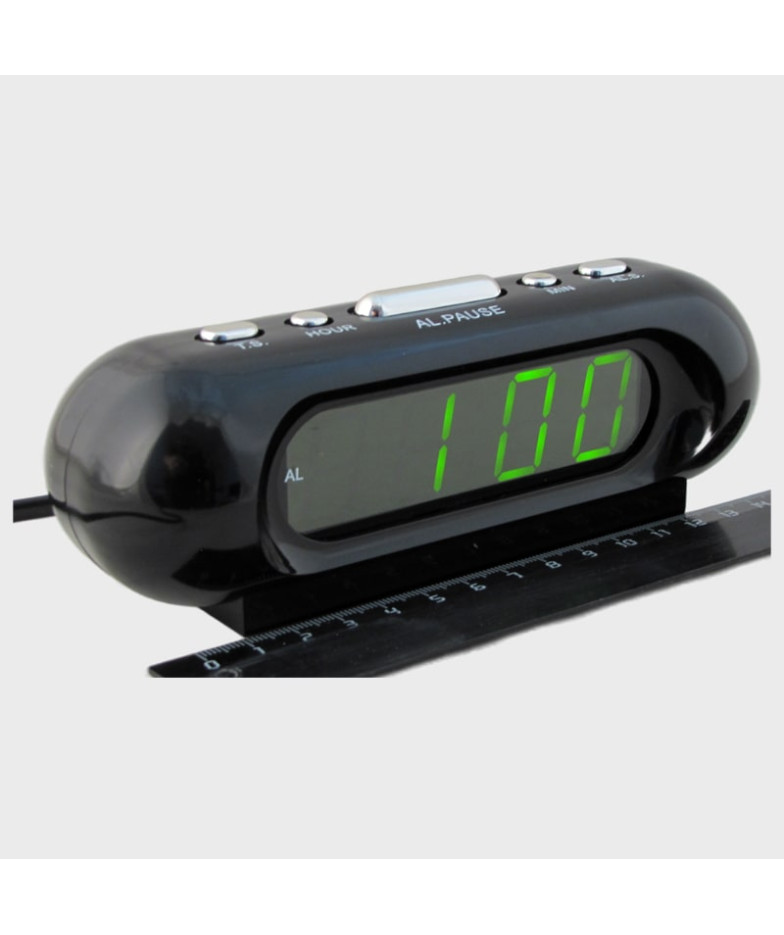 Часы-будильник электронные VST-716-2 (зел. циф.)