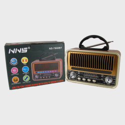 Радиоприёмник NS-7069BT (FM/AM/SW) USB, TF, аккум.18650/2R20, шнур TYPE-C, Bluetooth Радиоприёмник NS-7069BT (FM/AM/SW) USB, TF, аккум.18650/2R20, шнур TYPE-C, Bluetooth