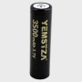 Аккумулятор 18650 3500mA Yemstza 10A бытовые черные  (47gr)