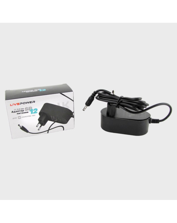 Блок питания (18V 2A) SP-12 для VK капсулы черный