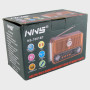 Радиоприёмник RX-7081BT (FM, AM, SW) акк. 18650, шнур microUSB, USB, TF, Bluetooth 3