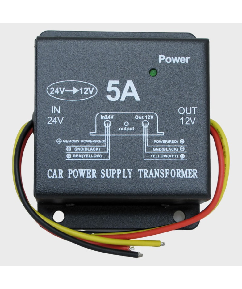 Преобразователь напряжения 24V-12V 5A
