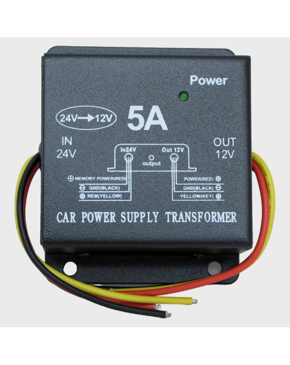 Преобразователь напряжения 24V-12V 5A