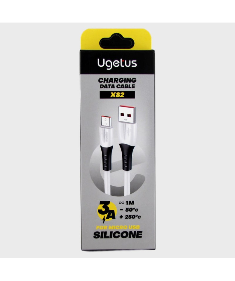 Кабель SAMSUNG 1м X-82-V8 силиконовый белый