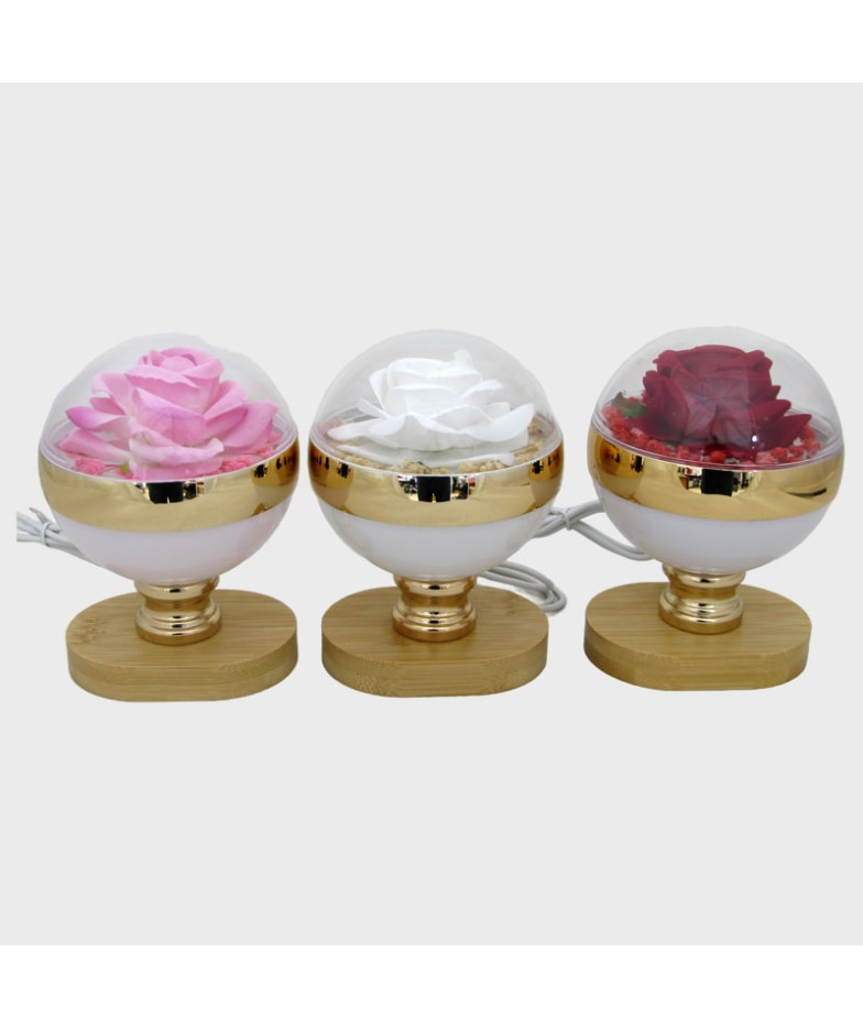 Светильник настольный светодиодный А-6 (розы) 