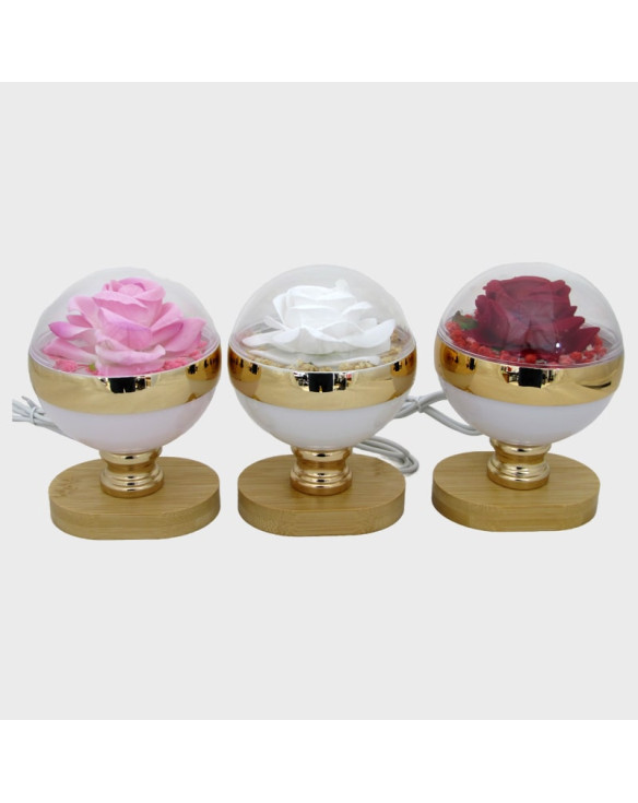 Светильник настольный светодиодный А-6 (розы) 