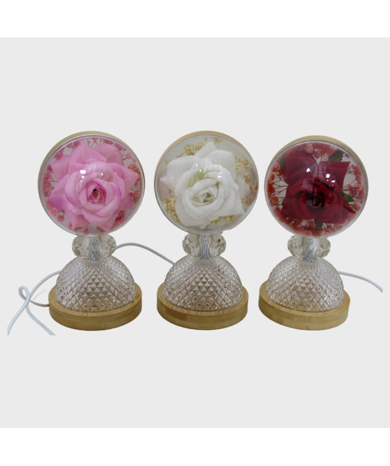 Светильник настольный светодиодный А-4 (розы) 