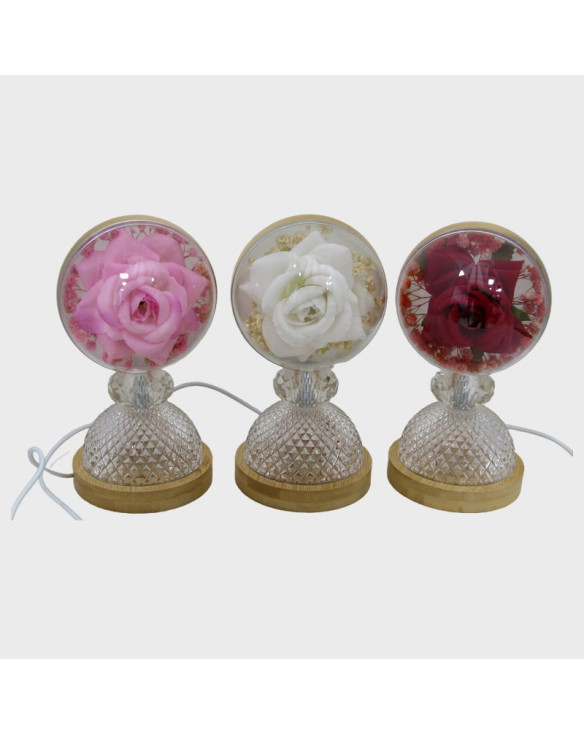 Светильник настольный светодиодный А-4 (розы) 