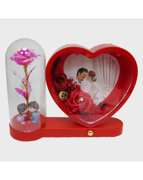 Светильник настольный светодиодный X-006 (свадебная фоторамка) 