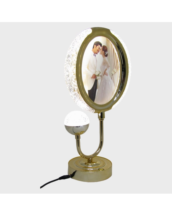Светильник настольный светодиодный X-001 (свадебная фоторамка) 