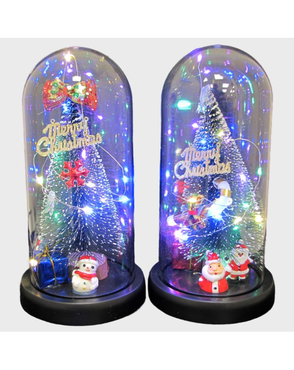 Светильник настольный светодиодный ZP-4 (елка в колбе)