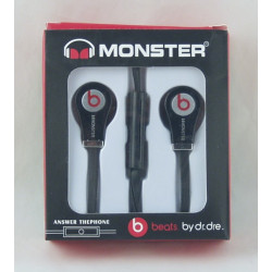 Наушники  с микроф. Monster Beats YE-004 вакуум. в кор.