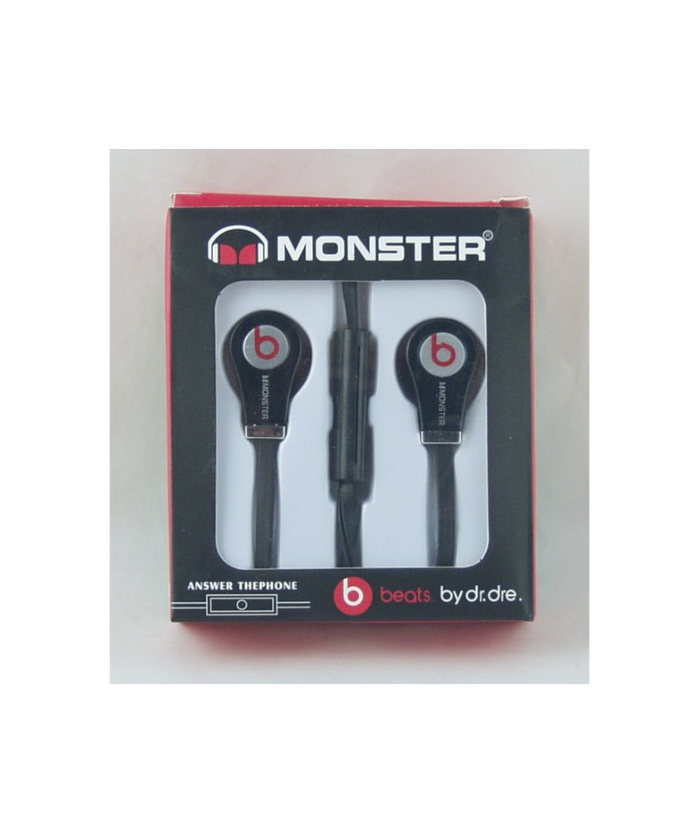 Наушники  с микроф. Monster Beats YE-004 вакуум. в кор.