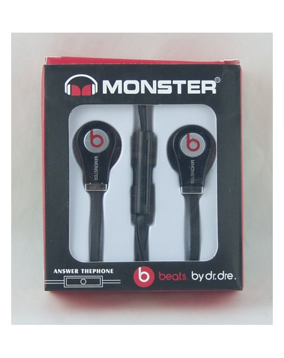 Наушники  с микроф. Monster Beats YE-004 вакуум. в кор.