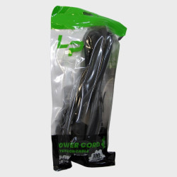 Шнур питания с заземлением PC-GE C-5(C-9) 1,5м в пакете