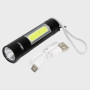 Фонарь светодиодный BL-510 KSK (1 мощ., акк.+ шнур microUSB)
