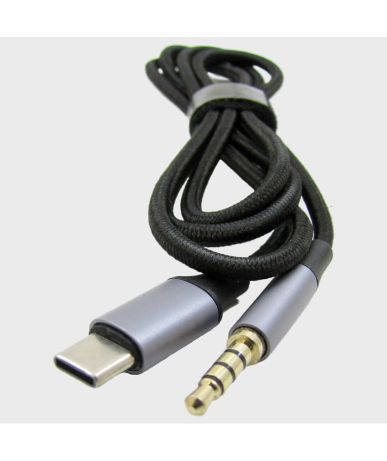 Переходник TYPE-C - AUX (Джек 3,5мм) 1м UG-04