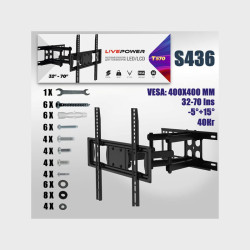 Кронштейн поворотно-выдвижной для ТВ T-570 (32"/70")