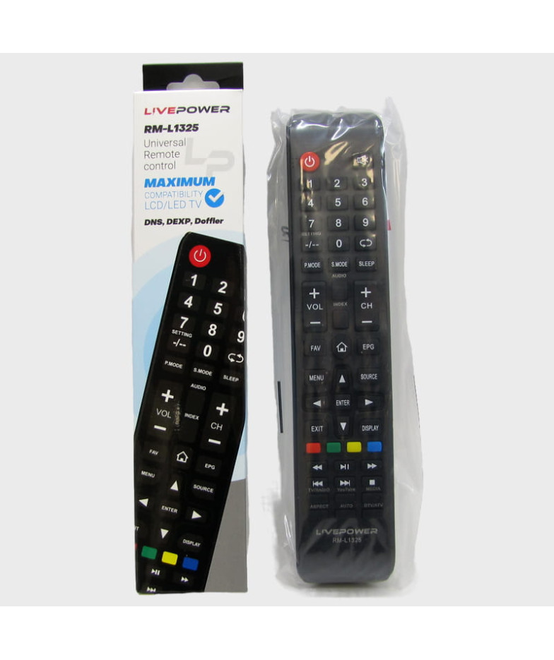 Пульт универсальный ТВ RM-L1325