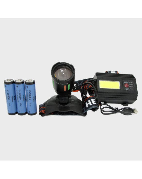 Фонарь налобный HT-T66D-PM20 1 режим