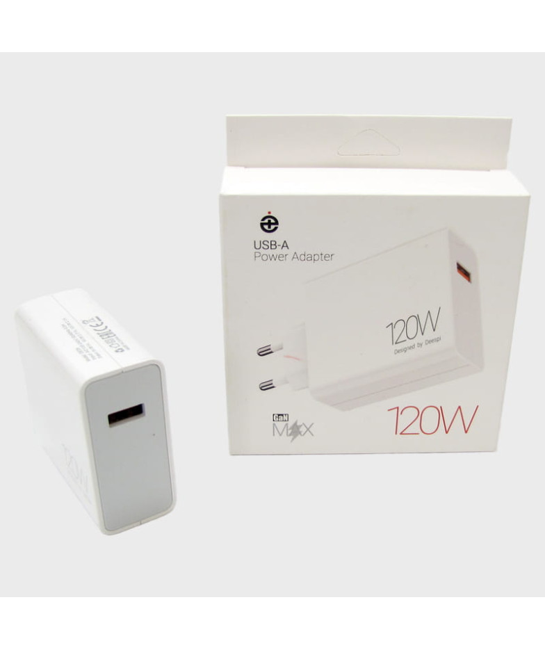 Сетевое зарядное устройство 5V 120W 1USB DE-08 Deespi