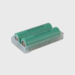 Аккумулятор 18650 3200mA LGDBHE2 (по 2шт) зеленые промышленные